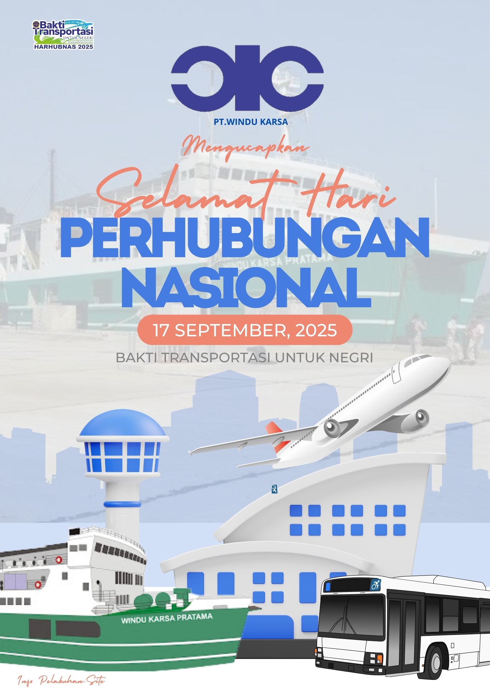 PT Windu Karsa Ucapkan Selamat Hari Perhubungan Nasional 2025