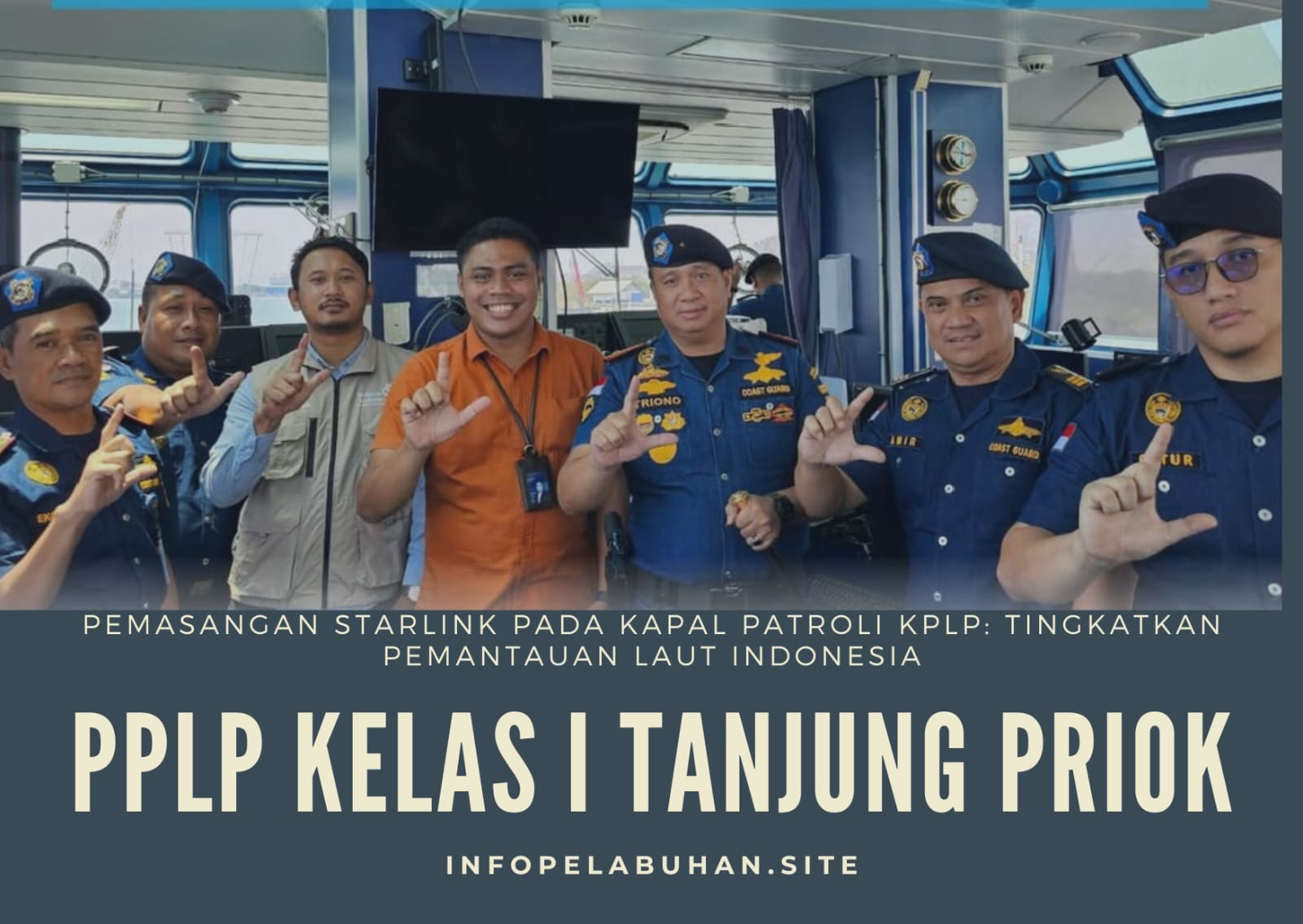 Pemasangan Starlink pada Kapal Patroli KPLP: Tingkatkan Pemantauan Laut Indonesia