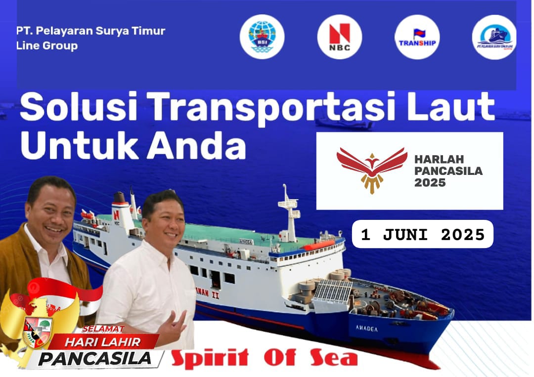 Lahir Pancasila: Komitmen Pada Nilai Kebangsaan di Layanan Transportasi Laut