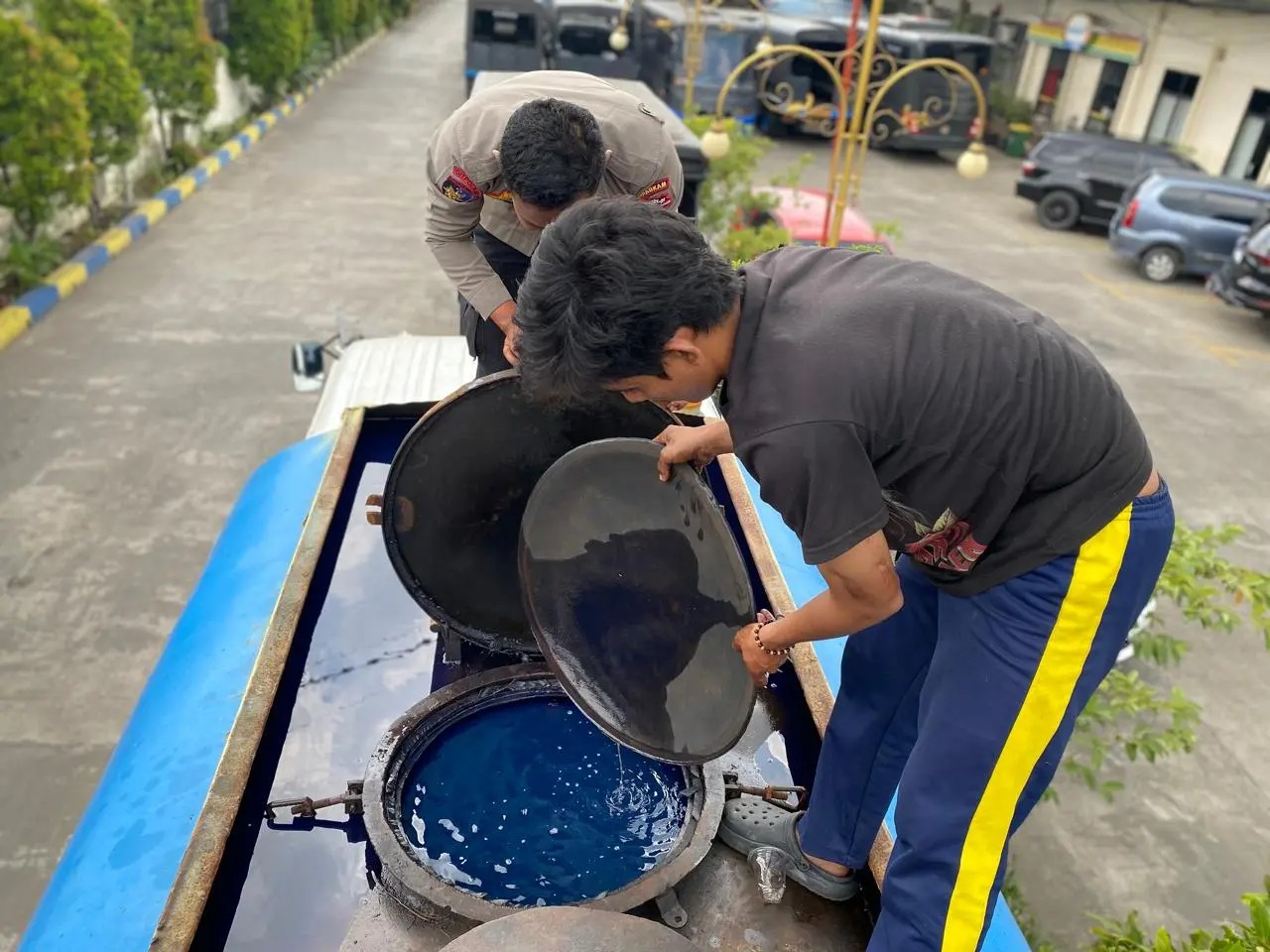 Baharkam Polri Amankan BBM Ilegal 21 Ribu Liter Di Pelabuhan Merak