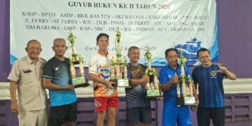 Turnamen Bulu Tangkis Guyub Rukun II 2026 Sukses Digelar, Perkuat Sinergi Insan Pelabuhan Merak