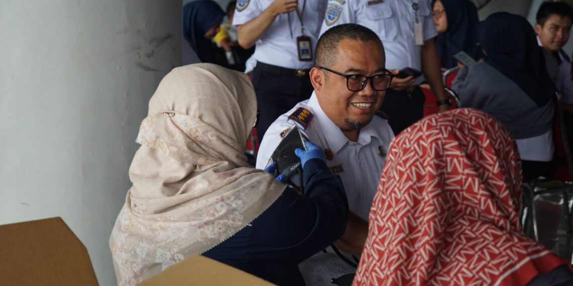 Peringati Hari Lahir Pancasila, BPTD Kelas II Banten Gelar Donor Darah Serentak di Terminal Tipe A
