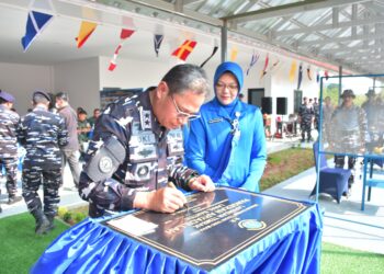 TNI AL Perkuat Profesionalisme Prajurit, Komandan Kodaeral III Resmikan Lapangan Tembak di Banten