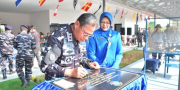 TNI AL Perkuat Profesionalisme Prajurit, Komandan Kodaeral III Resmikan Lapangan Tembak di Banten