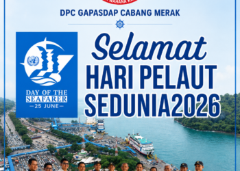 GAPASDAP Merak Mengucapkan Selamat Hari Pelaut Sedunia 2026