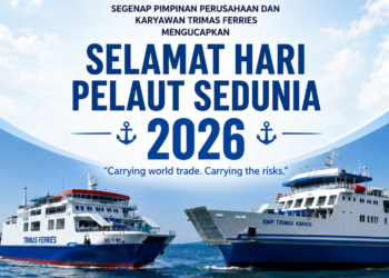 Trimas Ferries Ucapkan Selamat Hari Pelaut Sedunia 2026