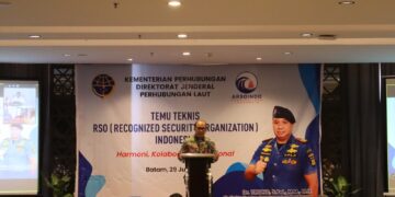 Perkuat Implementasi ISPS Code, Ditjen Hubla Gelar Temu Teknis RSO 2026 di Batam