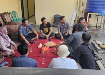 Kapolsek KSKP Merak IPTU Agie Dwisetio Putra Perkuat Sinergi dengan Awak Media
