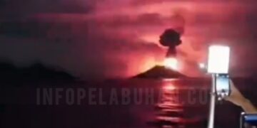Merak VTS Keluarkan Peringatan Navigasi, Kapal Diminta Jauhi Anak Krakatau Radius 5 Mil Laut