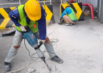 Pekerjaan Perbaikan dan Pemeliharaan di Pelabuhan Penyeberangan ASDP Merak