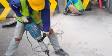 Pekerjaan Perbaikan dan Pemeliharaan di Pelabuhan Penyeberangan ASDP Merak