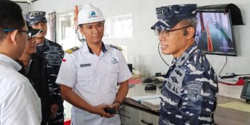 DUKUNG SINERGI KESELAMATAN PELAYARAN, PT PELAYARAN SURYA TIMUR LINE CABANG MERAK PASTIKAN KAPAL EIRENE LAIK LAUT